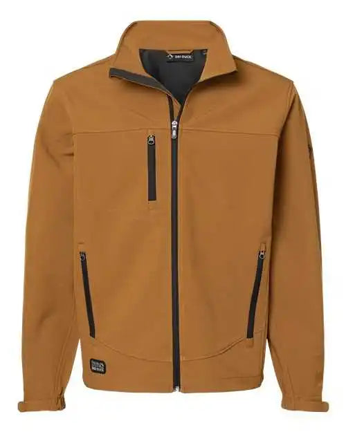 Dri Duck 5350t Motion Soft Shell Jacket Tall Sizes - Saddle