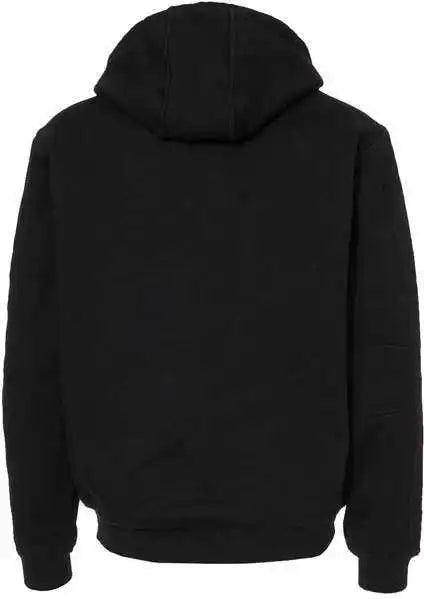 Dri Duck 7033 Crossfire Heavyweight Power Fleece Hooded Jacket with Thermal Lining Black