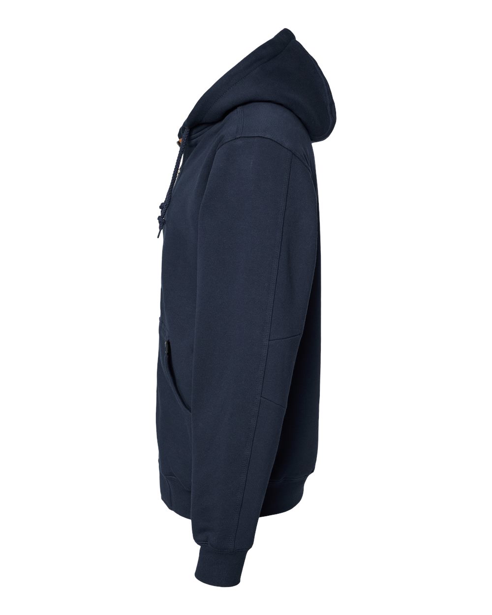 Dri Duck 7033t Crossfire Heavyweight Power Fleece Hooded Jacket with Thermal Lining Tall Sizes - Navy