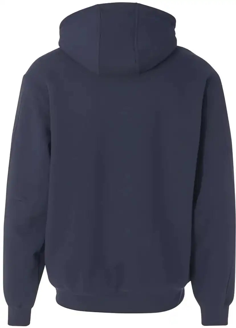 Dri Duck 7033t Crossfire Heavyweight Power Fleece Hooded Jacket with Thermal Lining Tall Sizes Navy