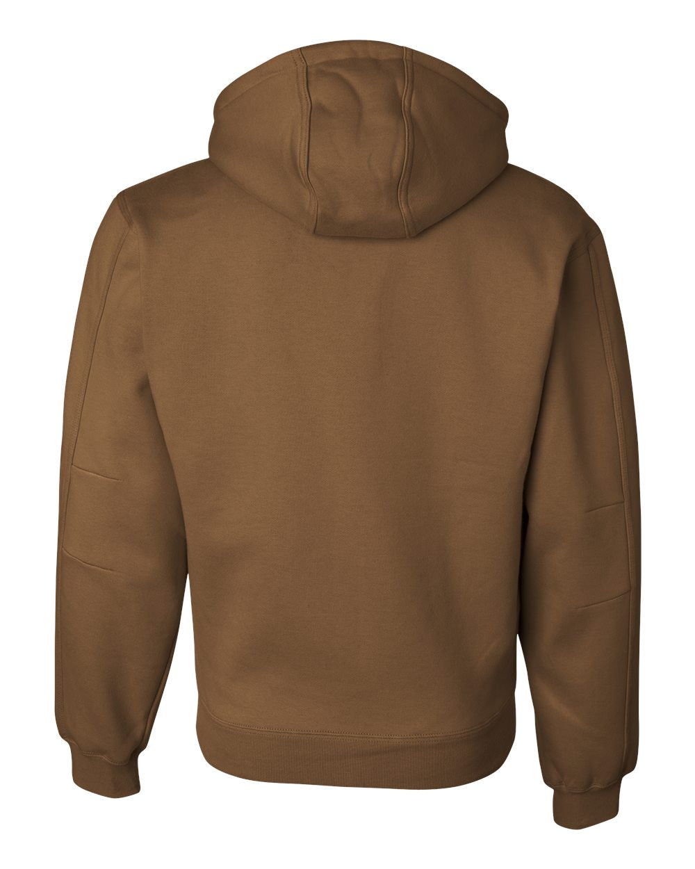 Dri Duck 7033t Crossfire Heavyweight Power Fleece Hooded Jacket with Thermal Lining Tall Sizes - Saddle