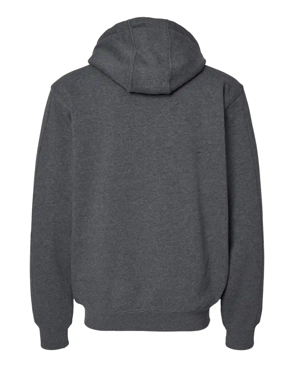 Dri Duck 7033t Crossfire Heavyweight Power Fleece Hooded Jacket with Thermal Lining Tall Sizes - Dark Oxford - Lt