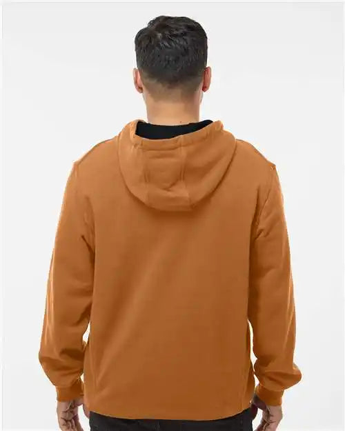 Dri Duck 7035 Woodland Fleece Hooded Pullover - Saddle