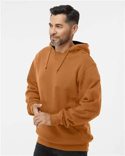 Dri Duck 7035 Woodland Fleece Hooded Pullover - Saddle