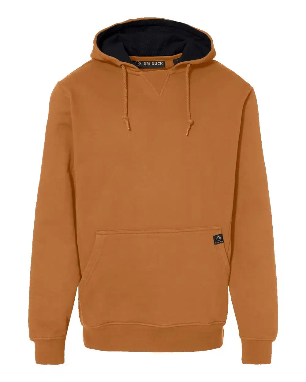 Dri Duck 7035 Woodland Fleece Hooded Pullover - Saddle - s