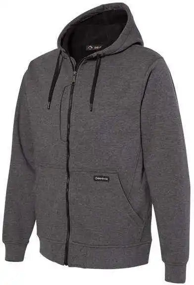 Dri Duck 7040 Bateman Bonded Power Fleece 2.0 Full-zip Jacket - Dark Oxford