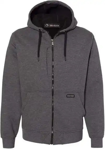 Dri Duck 7040 Bateman Bonded Power Fleece 2.0 Full-zip Jacket - Dark Oxford