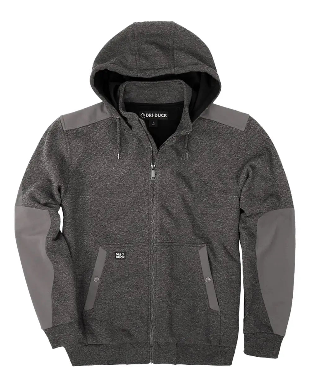 Dri Duck 7340 Mission Fleece Pro Full-zip Jacket - Dark Oxford - s