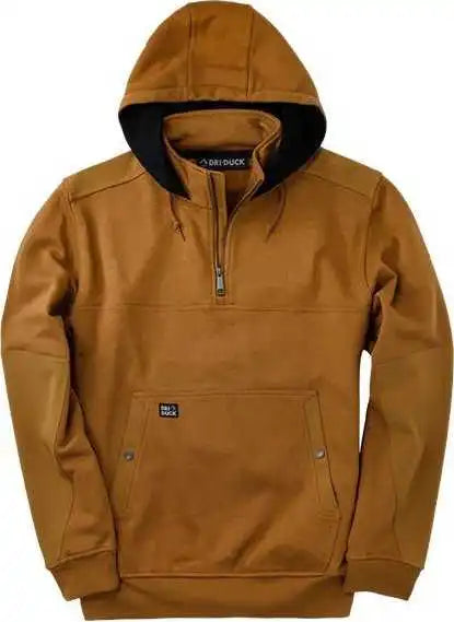 Dri Duck 7349 Mission Quarter-zip Pullover - Saddle