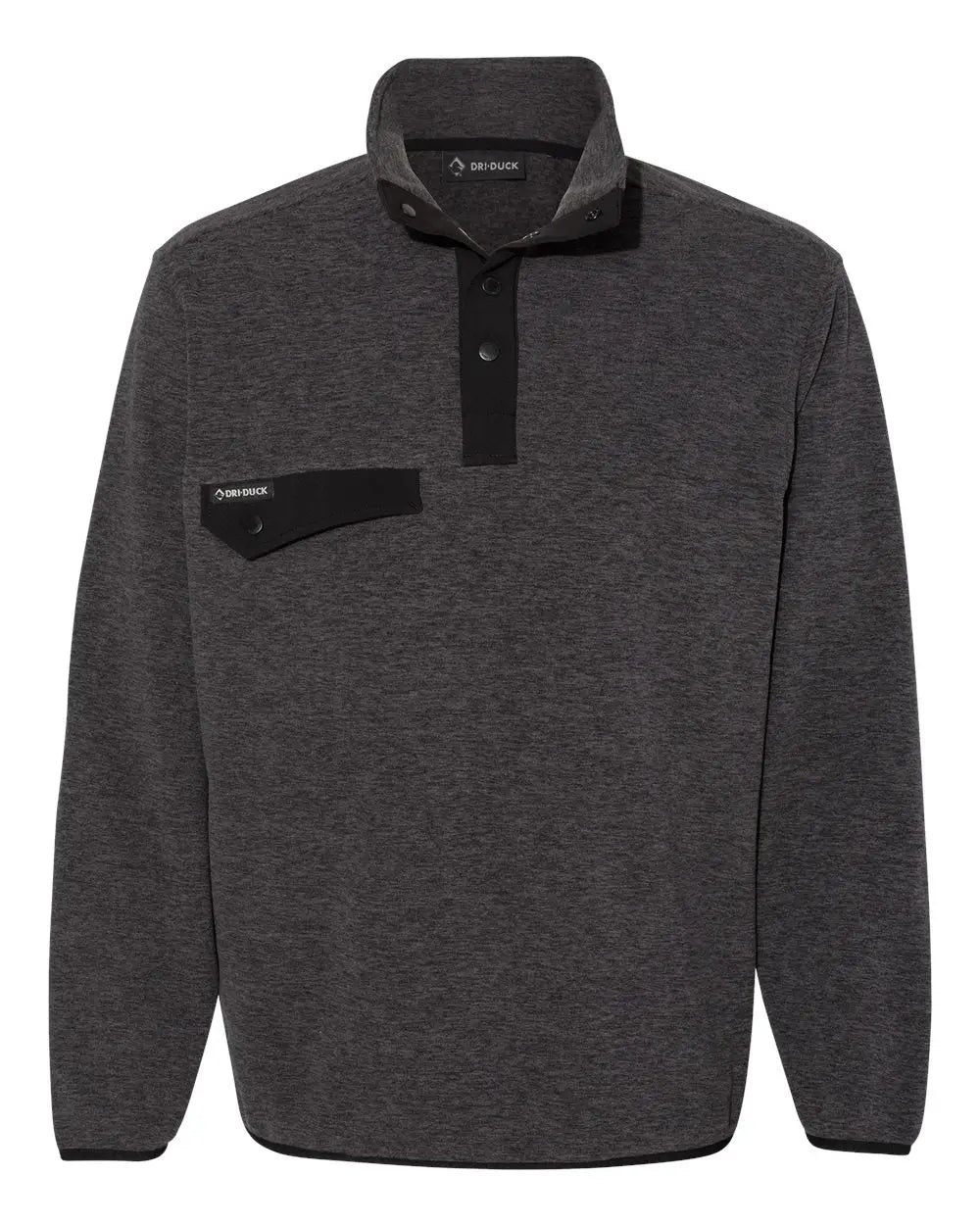Dri Duck 7352 Denali Mountain Fleece Pullover - Charcoal - Dark Gray / s