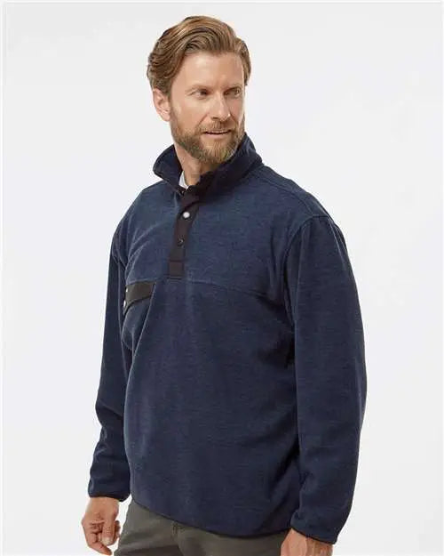 Dri Duck 7352 Denali Mountain Fleece Pullover - Navy