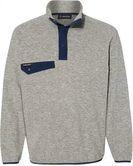 Dri Duck 7352 Denali Mountain Fleece Pullover - Platinum