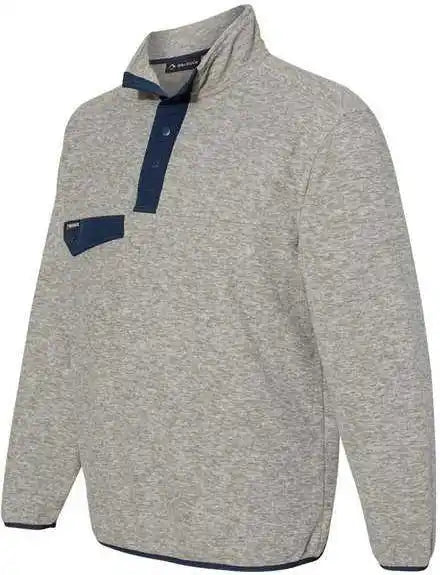Dri Duck 7352 Denali Mountain Fleece Pullover - Platinum