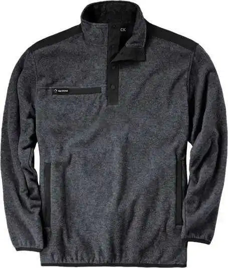 Dri Duck 7353 Ranger Melange Fleece Pullover Charcoal