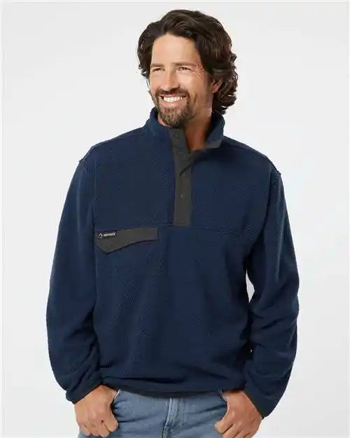 Dri Duck 7355 Brooks Sherpa Mountain Fleece - Deep Blue