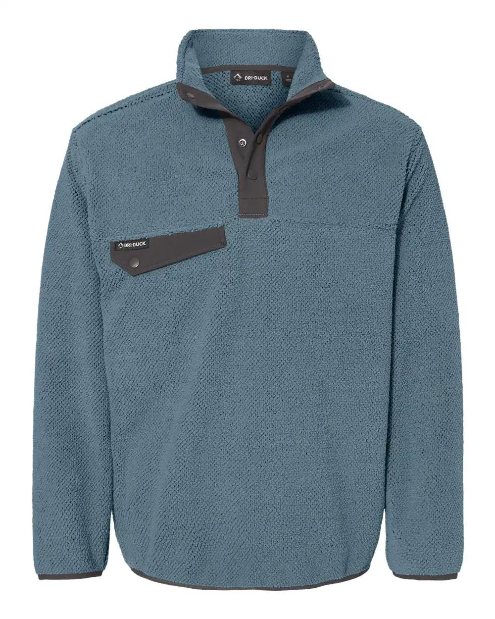Dri Duck 7355 Brooks Sherpa Mountain Fleece - Slate Blue - s