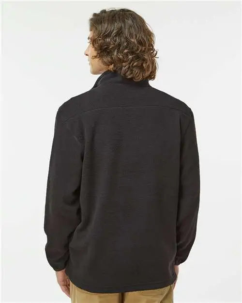 Dri Duck 7356 Timber Mountain Fleece Pullover - Black