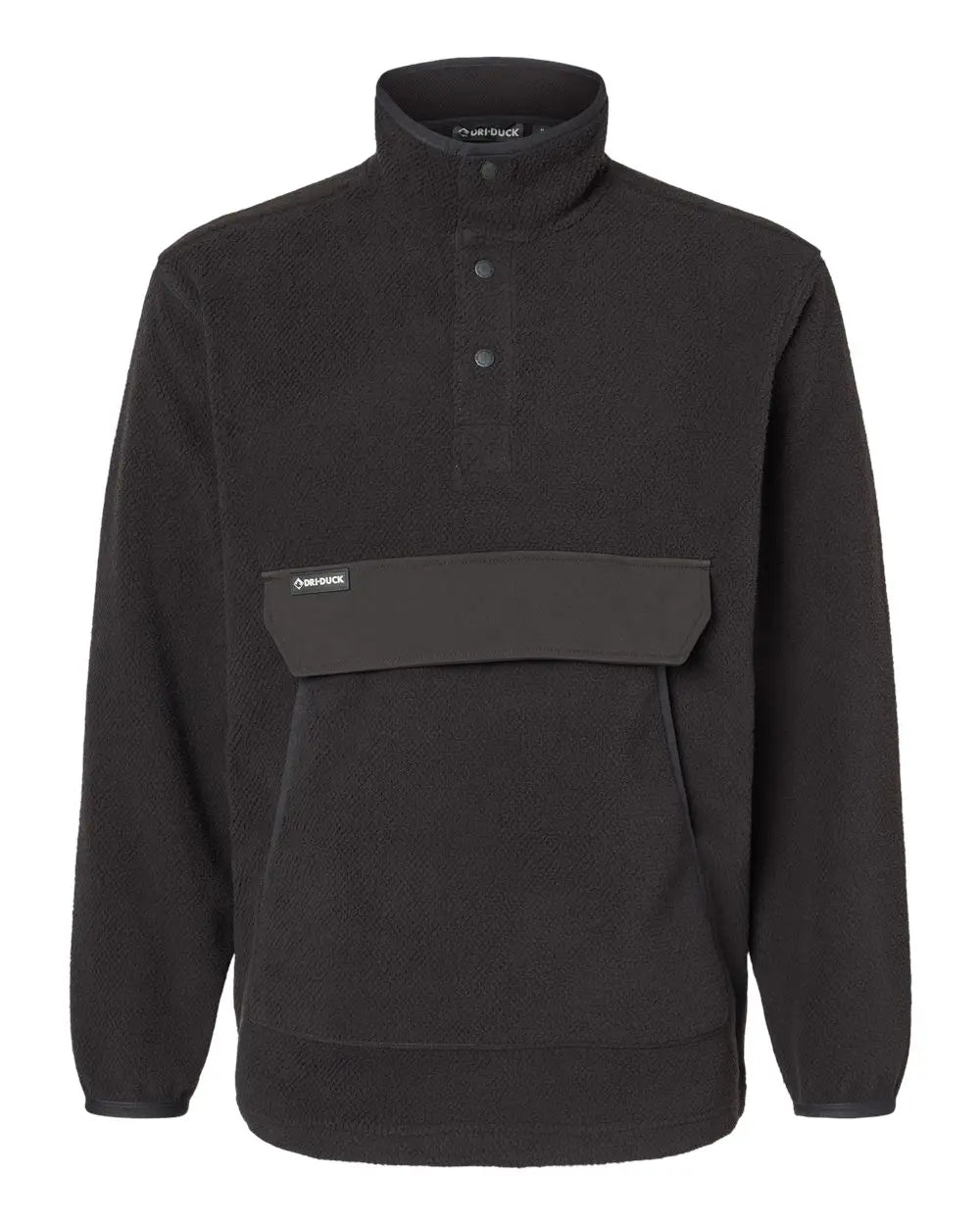 Dri Duck 7356 Timber Mountain Fleece Pullover - Black - s