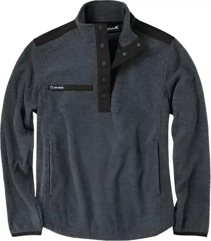 Dri Duck 9341 Women’s Sierra Melange Fleece Pullover Charcoal
