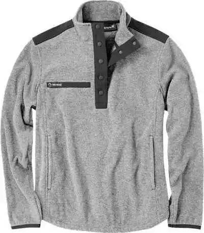 Dri Duck 9341 Women’s Sierra Melange Fleece Pullover Platinum