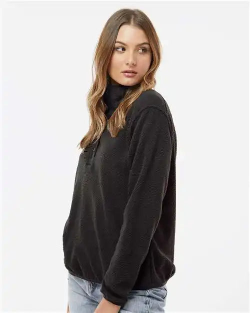 Dri Duck 9345 Women’s Cypress Sherpa Mountain Fleece - Charcoal