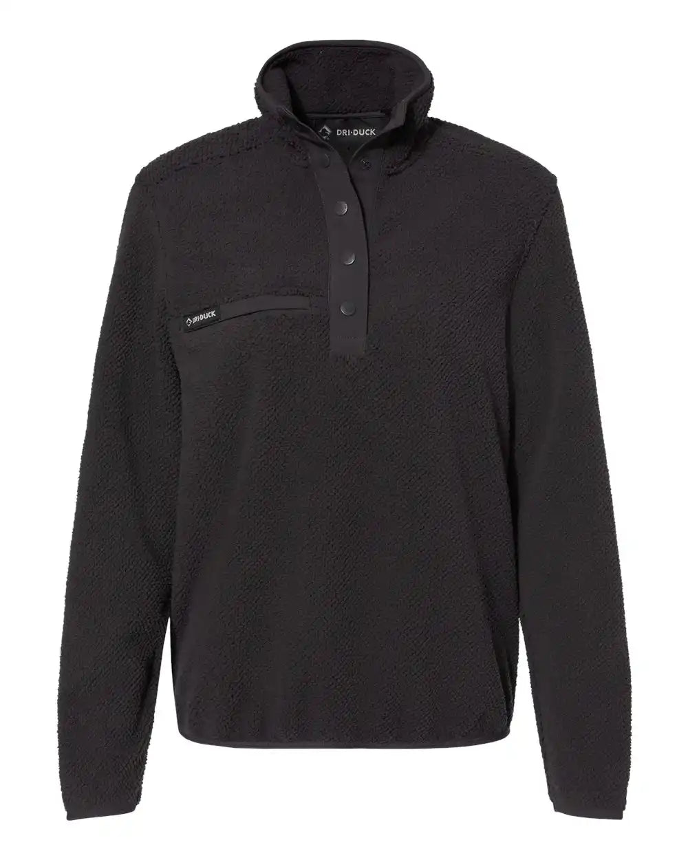 Dri Duck 9345 Women’s Cypress Sherpa Mountain Fleece - Charcoal - s