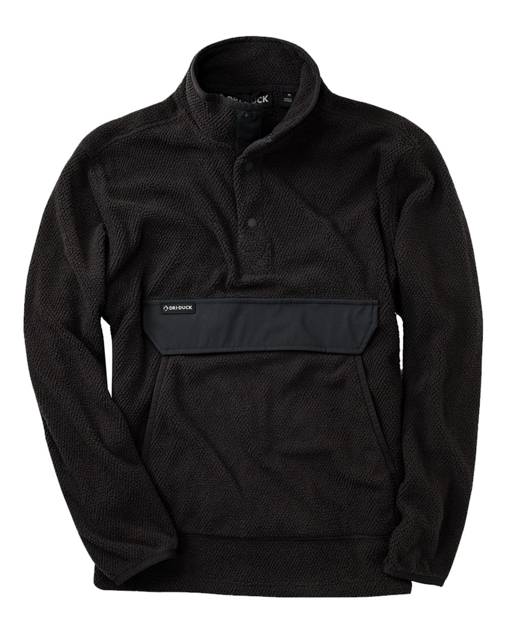 Dri Duck 9347 Women’s Cascade Mountain Fleece Pullover - Black
