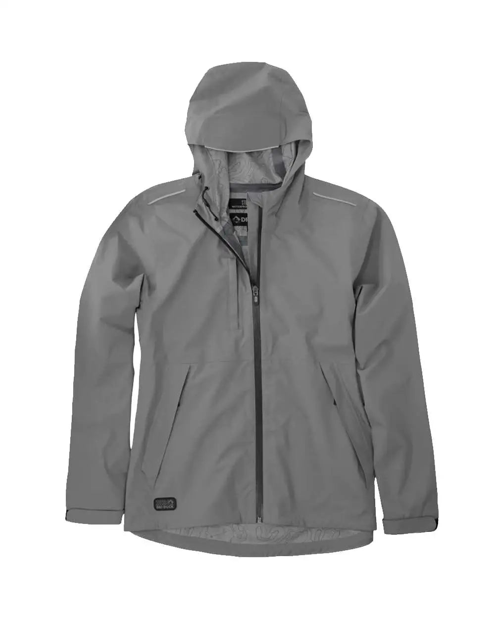Dri Duck 9402 Women’s Challenger Full-zip Jacket - Grey - Gray / s
