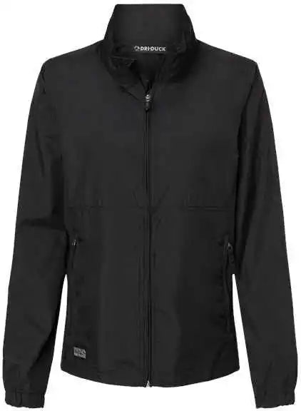 Dri Duck 9403 Women’s Riley Packable Jacket Black