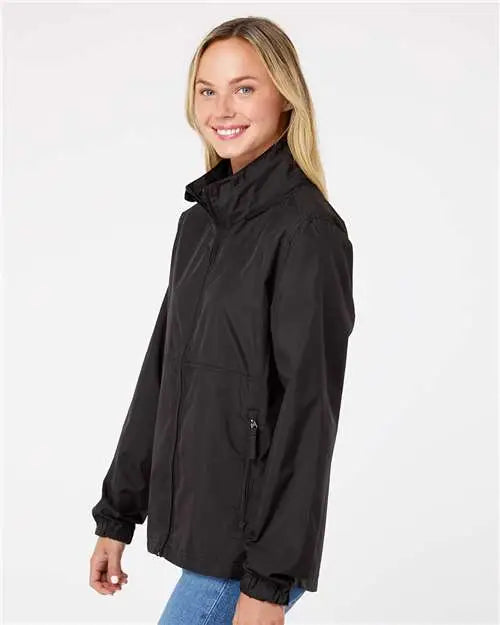 Dri Duck 9403 Women’s Riley Packable Jacket - Black