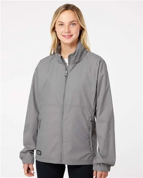 Dri Duck 9403 Women’s Riley Packable Jacket - Grey - Gray / 3xl