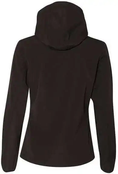 Dri Duck 9411 Women’s Ascent Soft Shell Hooded Jacket Black