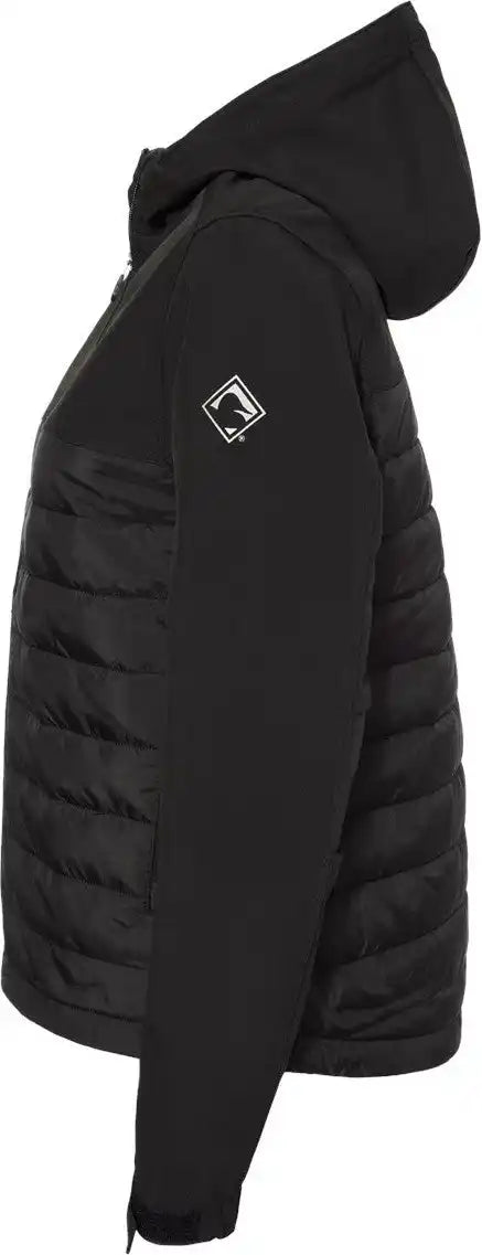 Dri Duck 9415 Women’s Vista Soft Shell Puffer Jacket - Black