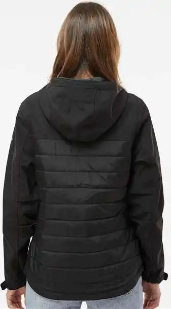 Dri Duck 9415 Women’s Vista Soft Shell Puffer Jacket - Black