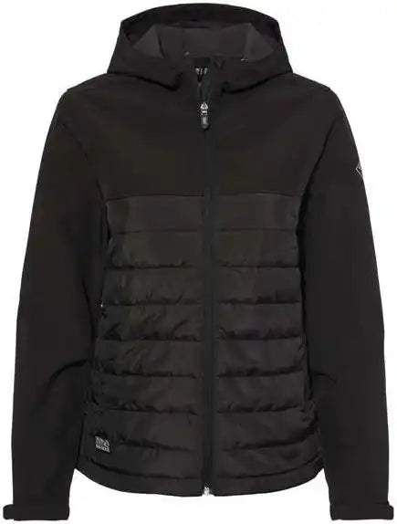 Dri Duck 9415 Women’s Vista Soft Shell Puffer Jacket Black
