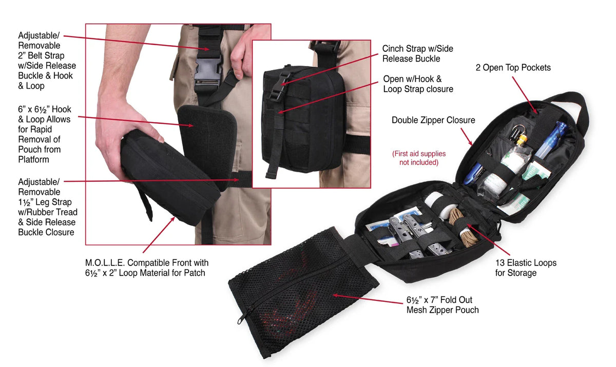 Drop Leg Medical Pouch