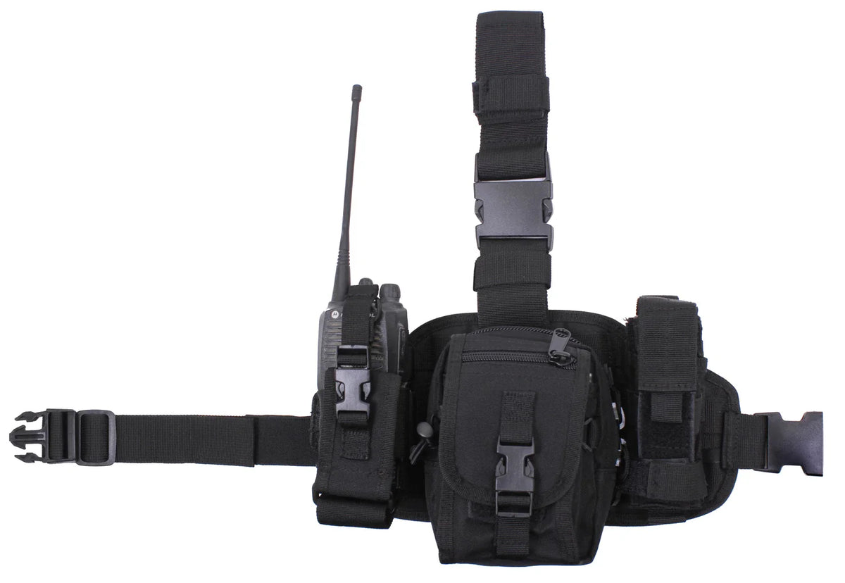 Drop Leg Utility Rig - Black