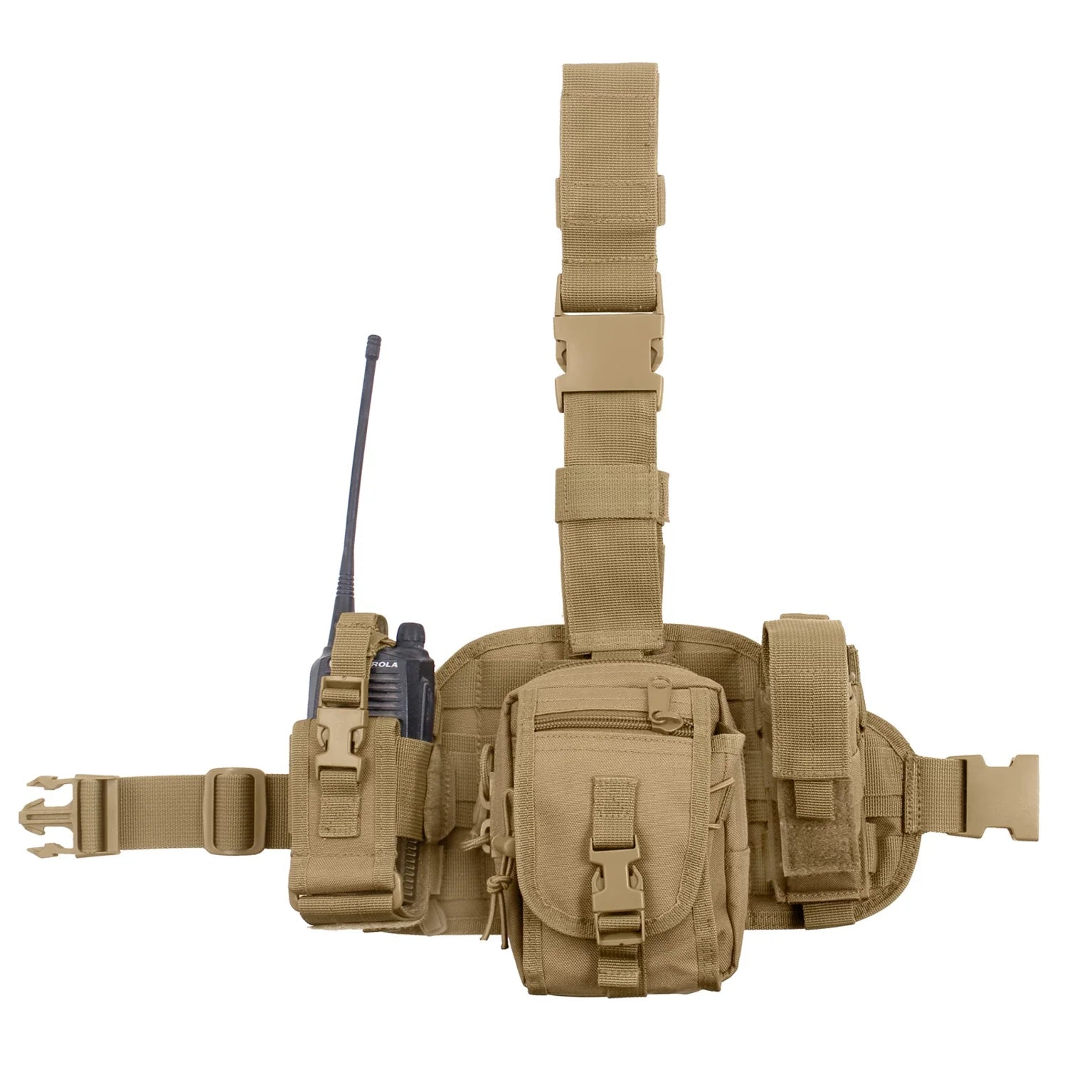 Drop Leg Utility Rig - Coyote Brown