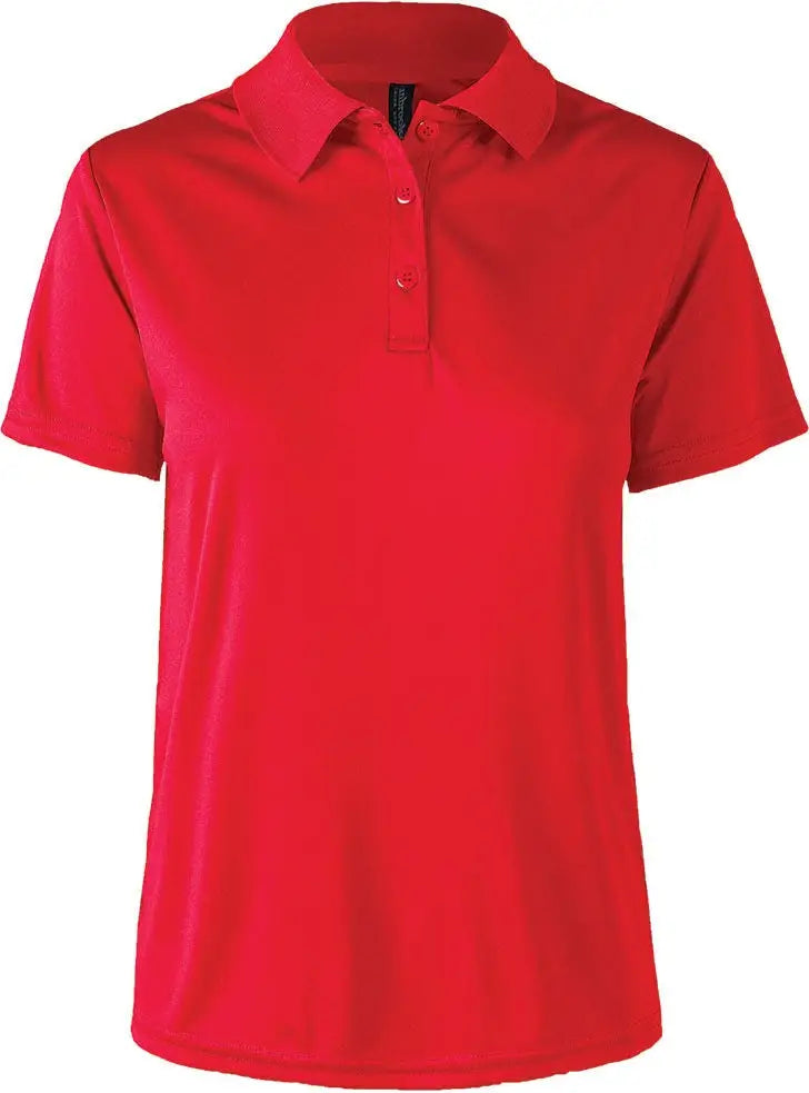 Dunbrooke 3151 Ladies Edge Polo - Red - s
