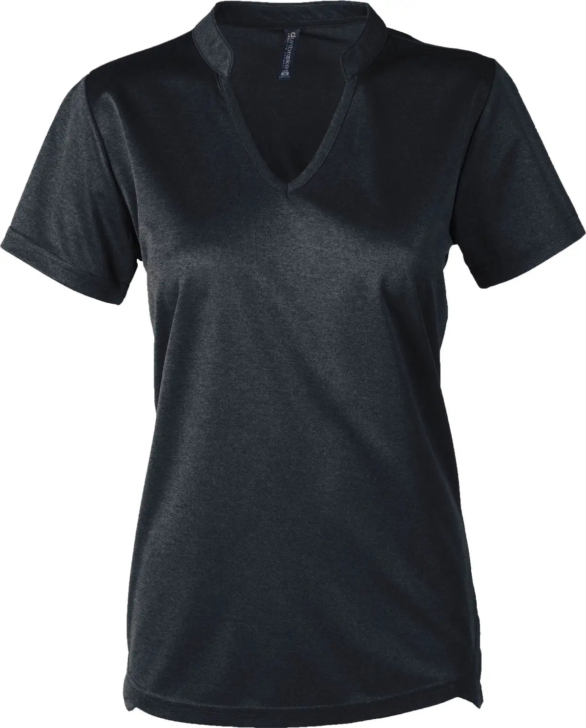 Dunbrooke 3171 Ladies Ecotitle Polo - Heather Black - s