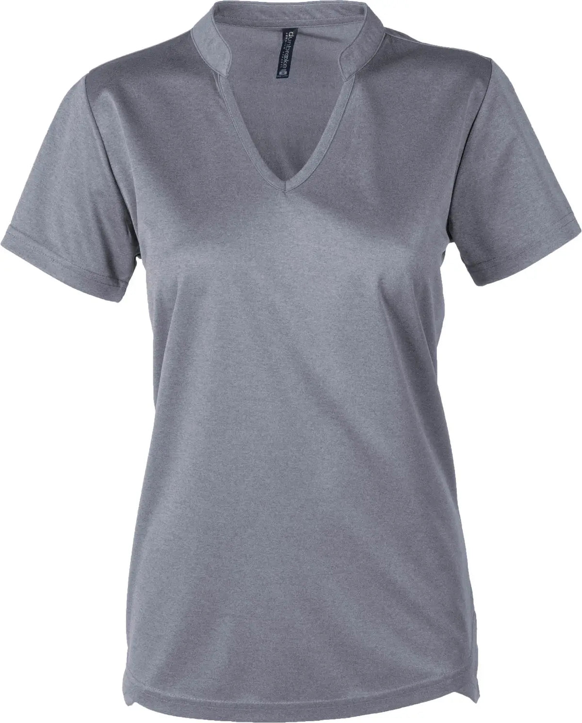 Dunbrooke 3171 Ladies Ecotitle Polo - Heather Charcoal - s