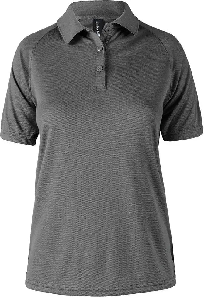 Dunbrooke 3332 Ladies Team Polo - Graphite - Xs