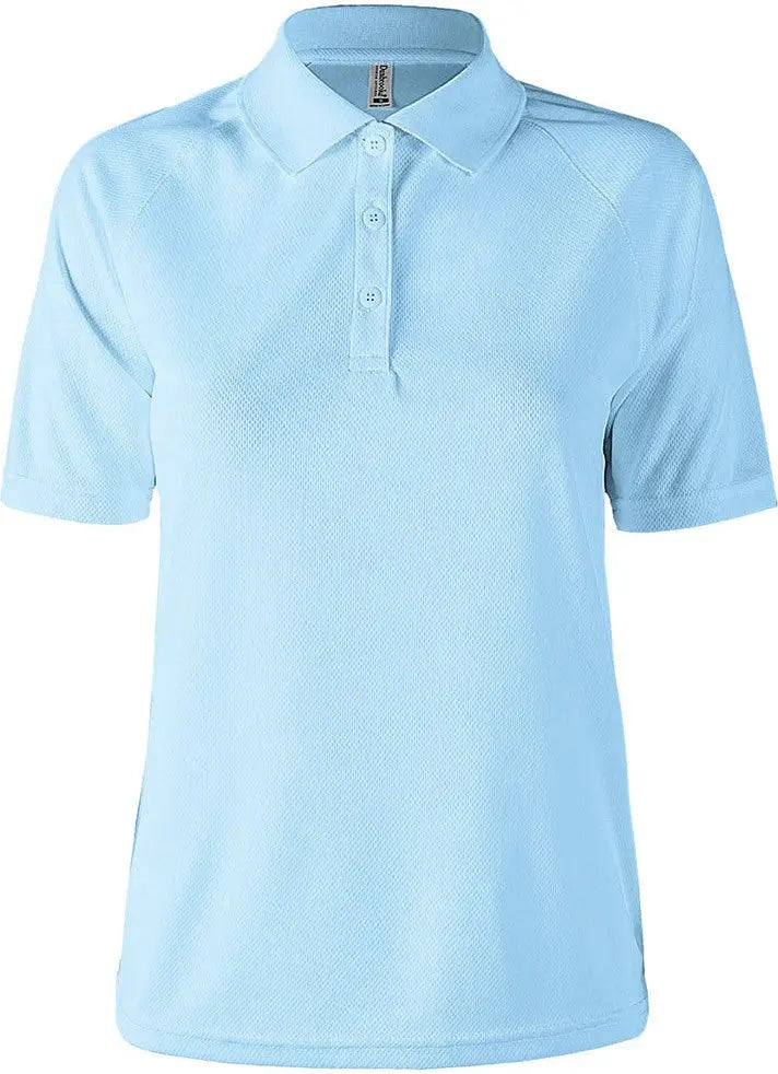 Dunbrooke 3332 Ladies Team Polo - Light Blue - Xs