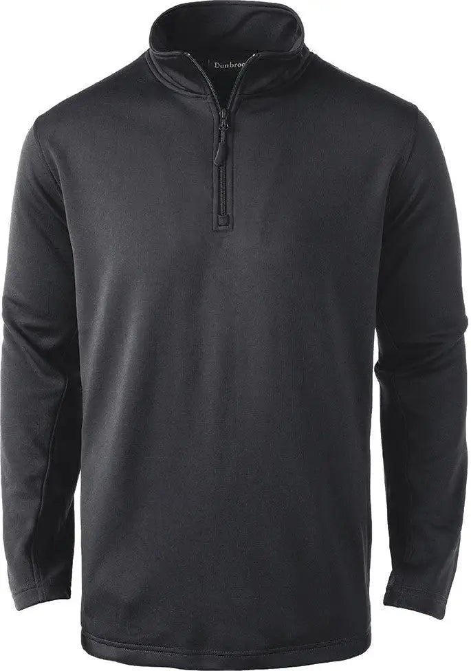 Dunbrooke 3542 All Star Long Sleeve Quater-zip - Black - Adult Xs