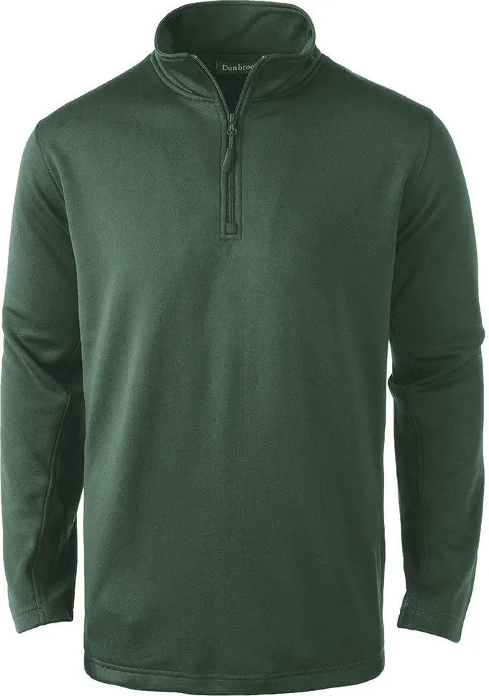 Dunbrooke 3542 All Star Long Sleeve Quater-zip - Forest Green - Adult Xs