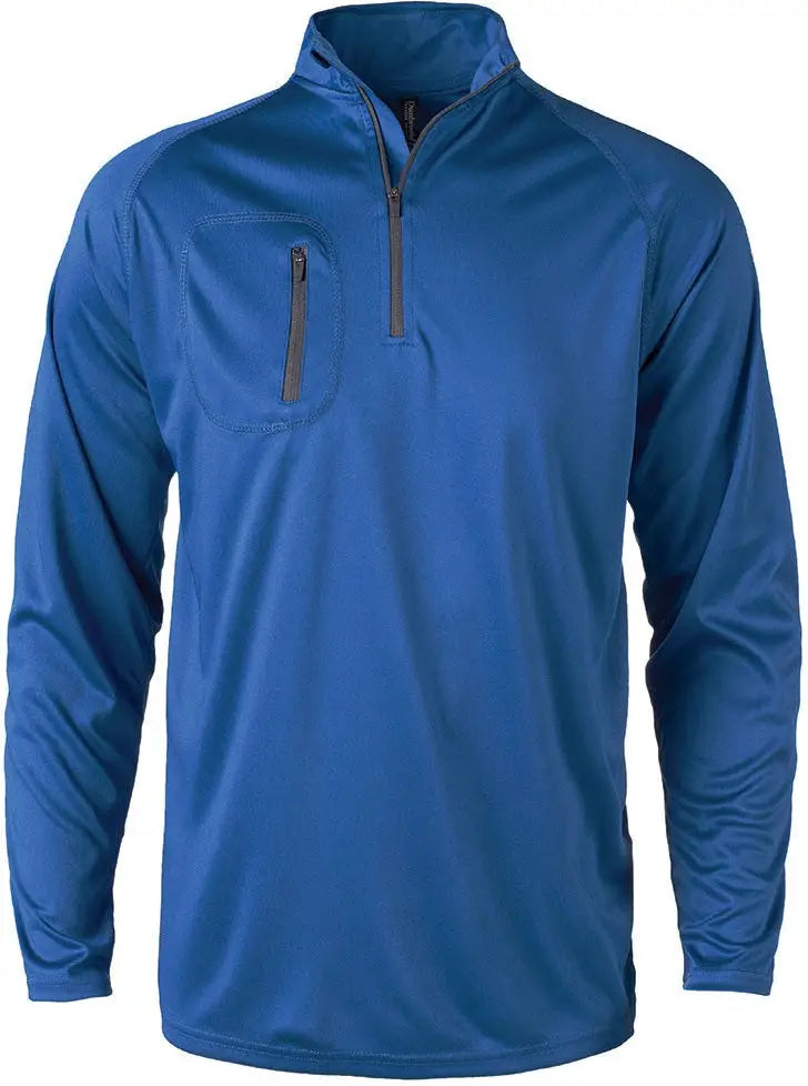 Dunbrooke 3555 Portal Long Sleeve Quater-zip - Royal