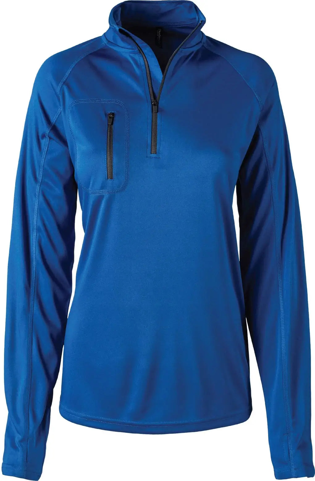 Dunbrooke 3556 Ladies Portal Long Sleeve Quater-zip - Royal