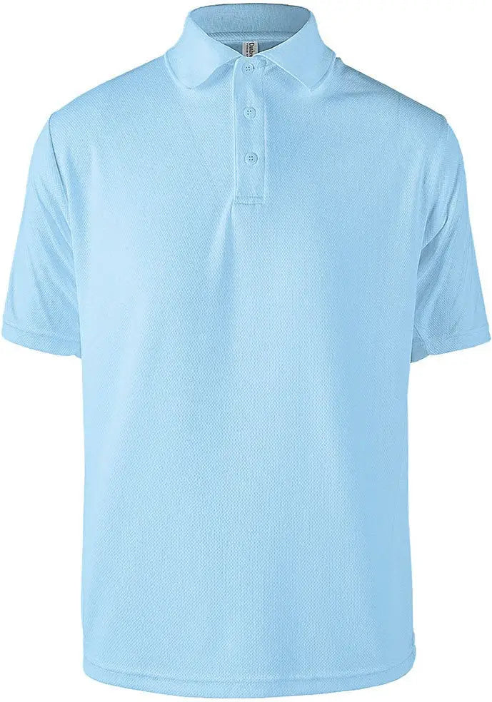 Dunbrooke 3560 Team Polo - Light Blue - Adult s