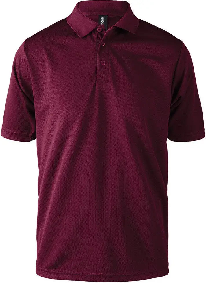 Dunbrooke 3560 Team Polo - Maroon - Adult s