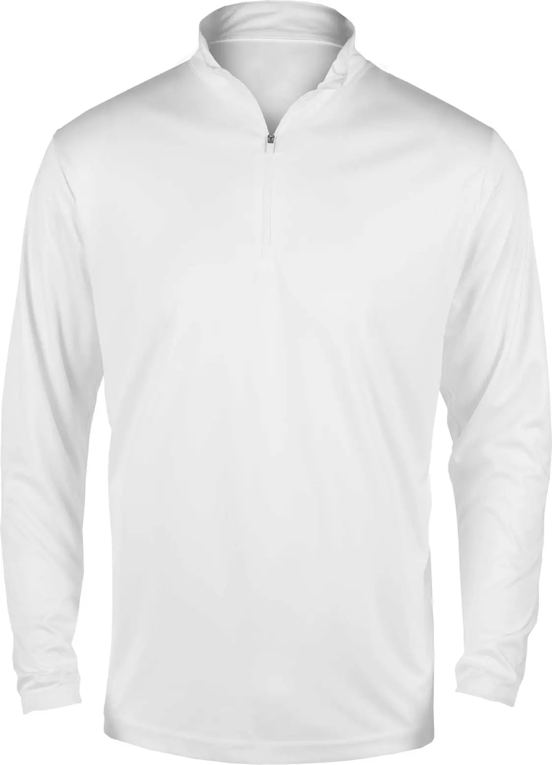 Dunbrooke 3561 Legend Long Sleeve Quater-zip - White - White / Adult s